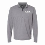 Grey Three Melange - White Sew