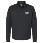 Black Melange - White Sew