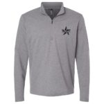 Grey Three Melange - Black Sew