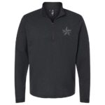 Black Melange - Grey Sew