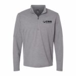 Grey Three Melange - Black Sew