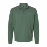 Green Oxide Melange - Grey Sew