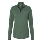 Green Oxide Melange - Grey Sew