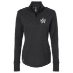 Black Melange - White Sew