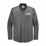 Deep Black - White Sew