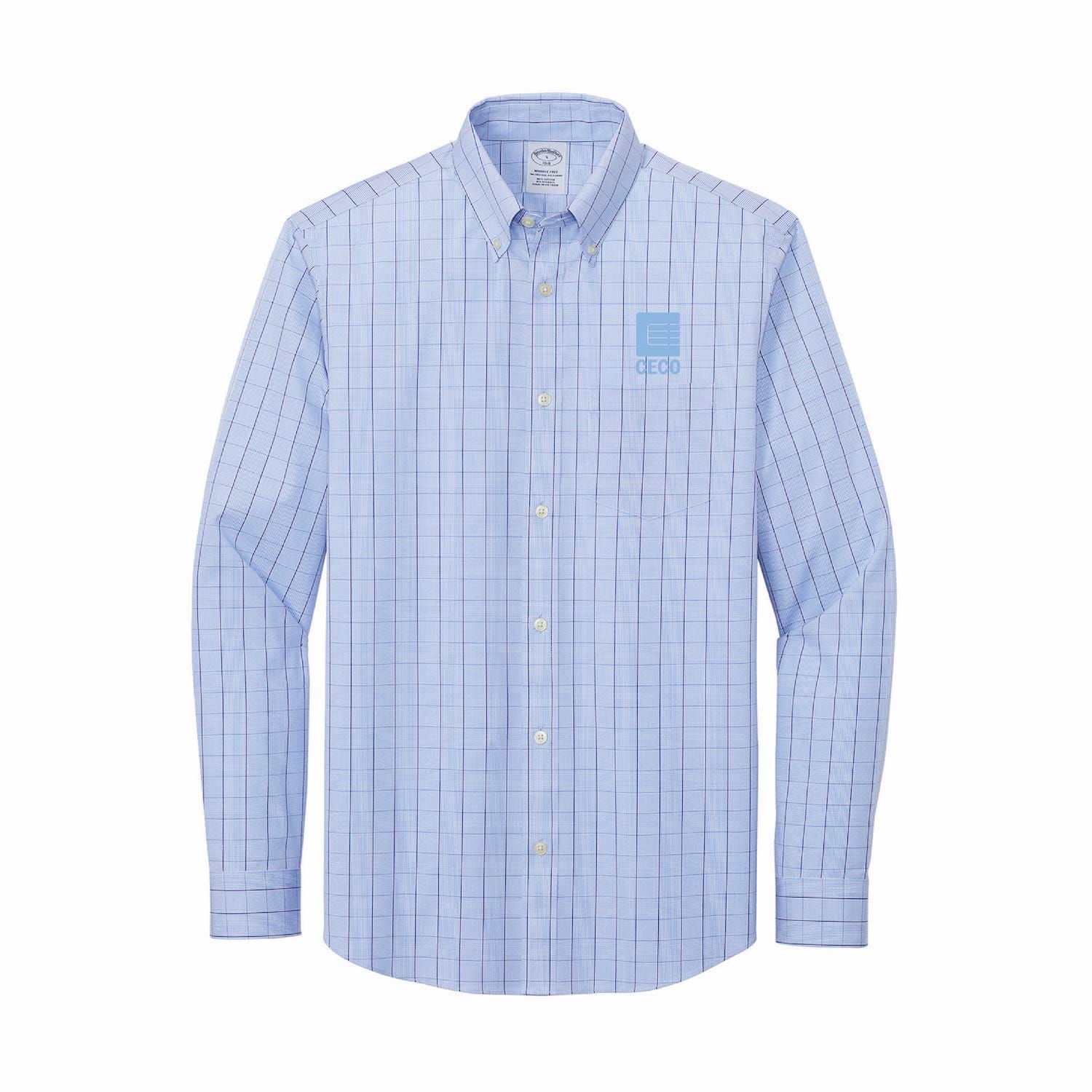 Brooks Brothers | Men's Wrinkle-Free Stretch Patterned Shirt