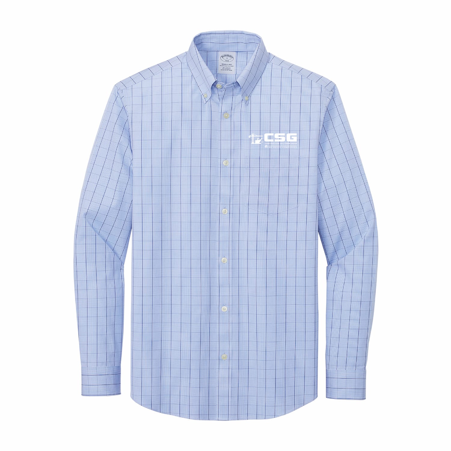CSG | Brooks Brothers | Men's Wrinkle-Free Stretch Patterned Shirt