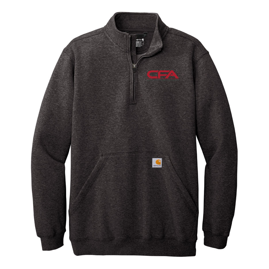CFA | Carhartt | Men's Midweight 1/4-Zip Mock Neck Sweatshirt