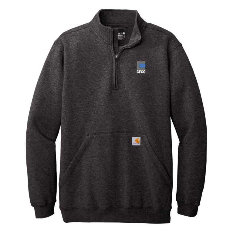 Ceco | Carhartt | Men's Midweight 1/4-Zip Mock Neck Sweatshirt