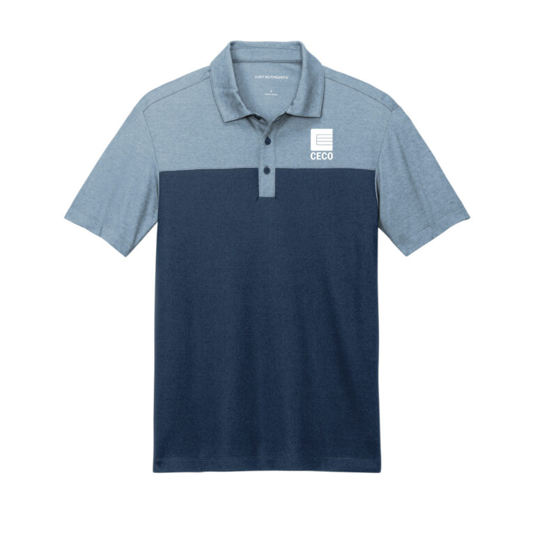 Port Authority | Men's Fine Pique Blend Blocked Polo