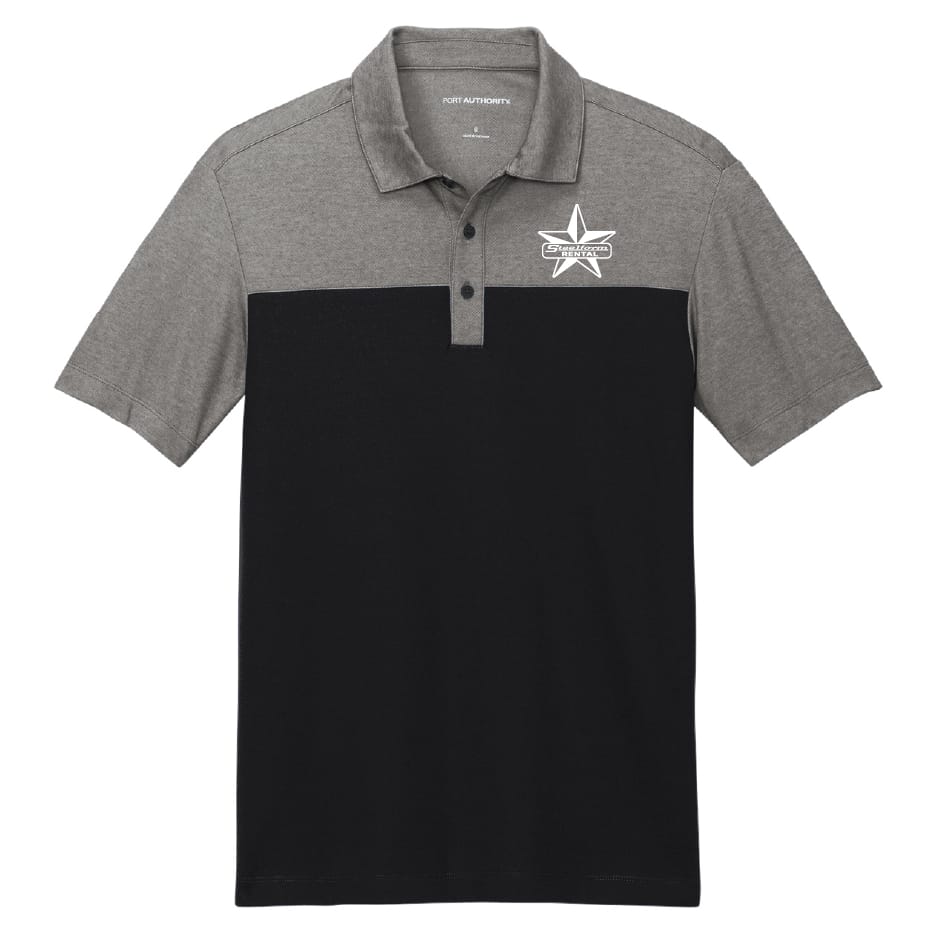 Port Authority | Men's Fine Pique Blend Blocked Polo