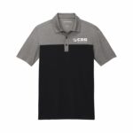 Deep Black/Charcoal Heather - White Sew