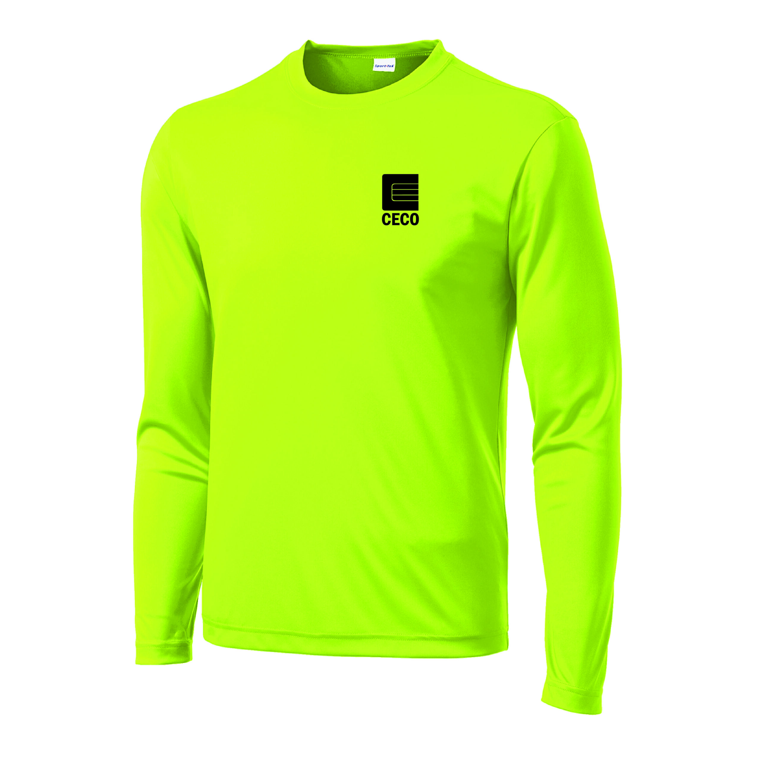 Ceco | Sport Tek | Men's Moisture-Wicking Long Sleeve Tee